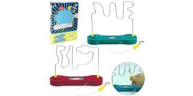 Jogo Desafio Labirinto De Choque Elétrico Argola Luz E Som