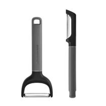 Jogo Descascador Y-Peeler e Euro Legumes Cinza KitchenAid