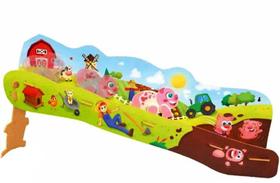 Jogo Desce A Rampa Fazendinha-brincadeira de criança Jogo Desce A Rampa Fazendinha-brincadeira de criança