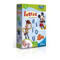 Jogo Descobrindo As Letras Disney - Toyster Jogo Descobrindo As Letras Disney - Toyster