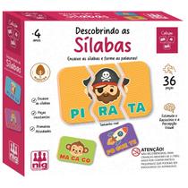 Jogo Descobrindo As Sílabas Brinquedo Educativo Monte Palavras Alfabetização Jogo Descobrindo As Sílabas Brinquedo Educativo Monte Palavras Alfabetização