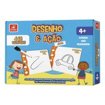 Jogo Desenho e Ação Júnior - Brincadeira de Criança Jogo Desenho e Ação Júnior - Brincadeira de Criança