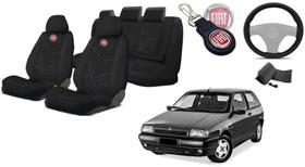 Jogo Design Superior Tipo 1990-1999 + Capa Volante + Chaveiro Fiat