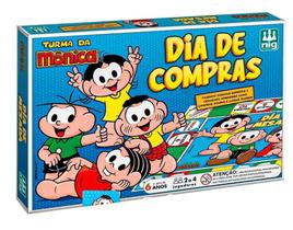 Jogo Dia de Compras Turma da Mônica Nig Brinquedos Jogo Dia de Compras Turma da Mônica Nig Brinquedos