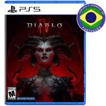 Jogo Diablo 4 PS 5 Mídia Física Dublado em Português Lacrado Jogo Diablo 4 PS 5 Mídia Física Dublado em Português Lacrado