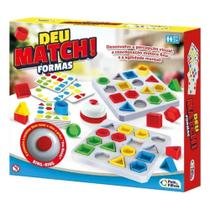 Jogo Didático Deu Match! Formas e Cores Pais e Filhos Jogo Didático Deu Match! Formas e Cores Pais e Filhos