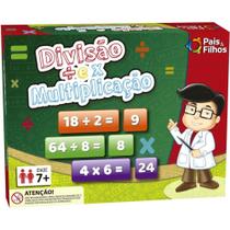 Jogo Didatico Divisão e Multiplicação Divertido Pais e Filhos Jogo Didatico Divisão e Multiplicação Divertido Pais e Filhos