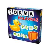Jogo Didático Forma Palavras Com 160 Letras E 8 Cartelas 300 Jogo Didático Forma Palavras Com 160 Letras E 8 Cartelas 300