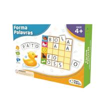 Jogo Didático Infantil Forma Palavras Pais e Filhos - 3003-1 Jogo Didático Infantil Forma Palavras Pais e Filhos - 3003-1
