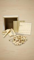 Jogo Didático Material Dourado Madeira 111 Peças Jogo Didático Material Dourado Madeira 111 Peças