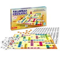 Jogo Didático Palavras Cruzadas Tabuleiro Infantil - Nig Brinquedos