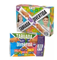 Jogo Didático Tabuada Divertida 160 Peças - Toia Jogo Didático Tabuada Divertida 160 Peças - Toia
