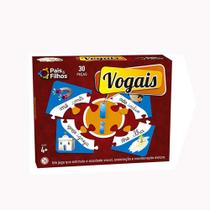 Jogo Didatico Vogais 30 Pecas 2895 Jogo Didatico Vogais 30 Pecas 2895