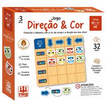 Jogo Direção E Cor 32 Peças Coleção Be A Bá - Nig Brinquedos