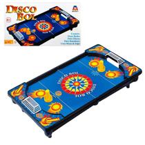 Jogo Disco bol Braskit Mesa Com 2 Discos e Redes Brinquedo 390-A