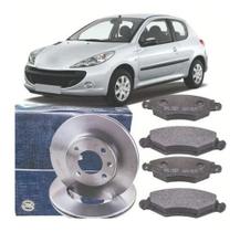 Jogo Disco Freio+pastilha Dianteiro 206 Solido - Diametro Externo 247 Mm 207 5550840+551163 Jogo Disco Freio+pastilha Dianteiro 206 Solido - Diametro Externo 247 Mm 207 5550840+551163