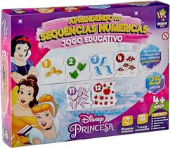 Jogo Disney Princesas Aprendendo as Sequencias Numericas
