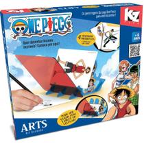 Jogo Diverso ONE Piece ARTS KIT Desenho: Crie Seus Personagens Favoritos