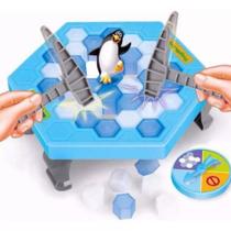 Jogo Divertido Pinguim Quebra Gelo Numa Fria Brinquedo