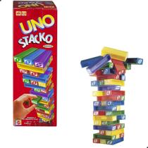Jogo divertido uno stacko