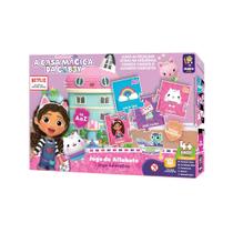 Jogo do Alfabeto Educativo A ao Z da Gabby Dollhouse Mimo Toys