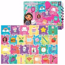 Jogo do Alfabeto Nome A Casa Magica da Gabby Peças Grandes