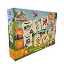 Jogo Do Alfabeto Quebra Cabeça Infantil Jurassic World 2047 - Mimo Jogo Do Alfabeto Quebra Cabeça Infantil Jurassic World 2047 - Mimo