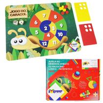 Jogo Do Caracol Educativo Material Pedagógico E Didático Mmp