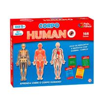 Jogo Do Corpo Humano 168 Cartas - Pais E Filhos