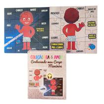 Jogo do Corpo Humano Aprendendo e Brincando para Autistas - Meninos I