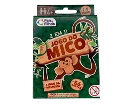 Jogo Do Mico Memória 2 Em 1 Cartas Jogos De Baralho Prenda Família Viagem Tabuleiro Original Game Férias Jogo Do Mico Memória 2 Em 1 Cartas Jogos De Baralho Prenda Família Viagem Tabuleiro Original Game Férias