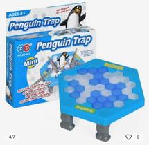 Jogo do pinguim quebra gelo brinquedo infantil