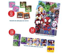 Jogo do Spidey - Super Kit Junior 3 em 1 - Disney TOYSTER