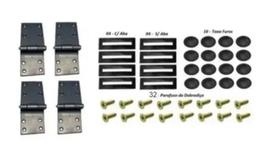 Jogo Dobradiça C/ Borrachas + C/parafuso Porta Mb 1113 1313