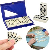 Jogo Dominó 28 Peças Reforçado Profissional Tradicional Jogo Dominó 28 Peças Reforçado Profissional Tradicional