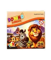 Jogo Domino Animais Brinquedo Educativo IOB
