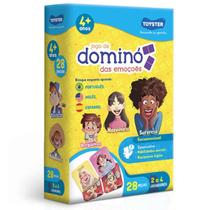 Jogo Dominó Das Emoções Português Inglês Espanhol Toyster Jogo Dominó Das Emoções Português Inglês Espanhol Toyster