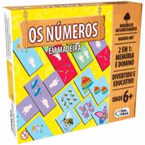 Jogo Dominó e Memória Os Números Pais & Filhos Jogo Dominó e Memória Os Números Pais & Filhos