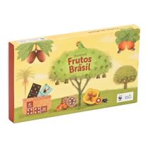 Jogo Dominó Educativo Frutos do Brasil 28 pcs - Araquarela
