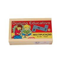 Jogo Dominó Educativo Multiplicação - Carimbras Jogo Dominó Educativo Multiplicação - Carimbras