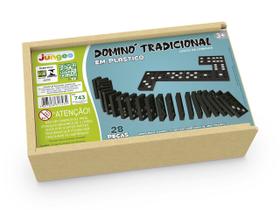 Jogo Dominó Tradicional Plástico 743 Junges Jogo Dominó Tradicional Plástico 743 Junges
