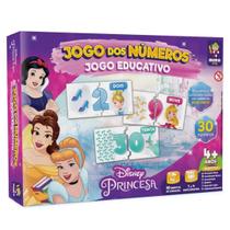 Jogo Dos NÚmeros Educativo Princesas Disney 30 Números