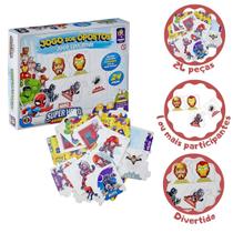 Jogo Dos Opostos Educativo Personagens Da Marvel Mimo Toys Jogo Dos Opostos Educativo Personagens Da Marvel Mimo Toys