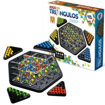 Jogo Dos Triângulos Tabuleiro Geométrico Multijogador 4100 Paki Toys