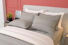 Jogo Edredon 300 fios Dupla Face Urbane 3 Pcs Lavive Queen ou king Jogo Edredon 300 fios Dupla Face Urbane 3 Pcs Lavive Queen ou king