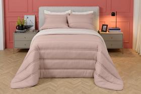 Jogo Edredon Dupla Face Urbane Rose 3 Pcs Lavive Jogo Edredon Dupla Face Urbane Rose 3 Pcs Lavive