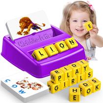 Jogo educacional de correspondência de cartas LIWIN LET'S GO! Crianças de 3 a 8 anos
