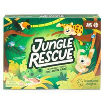 Jogo Educacional Jungle Rescue - Tabuleiro para Crianças a partir de 3 Anos