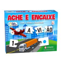 Jogo Educativo Ache E Encaixe Didatico