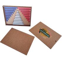 Jogo Educativo Adição e Subtração Tiras Numéricas Matemática Prática Montessori Zanline